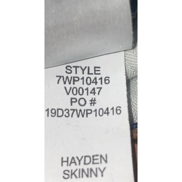 Lucky Brand Hayden Skinny Denim Jeans Womens 4 Ankle (27Wx28L) Dark Wash Stretch - Picture 10 of 10